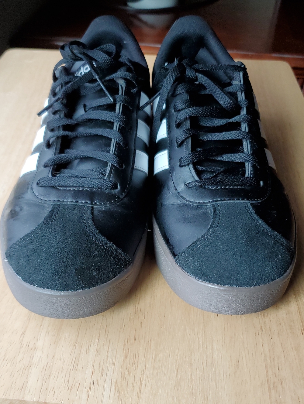 adidas Black and White Women's Athletic Shoes